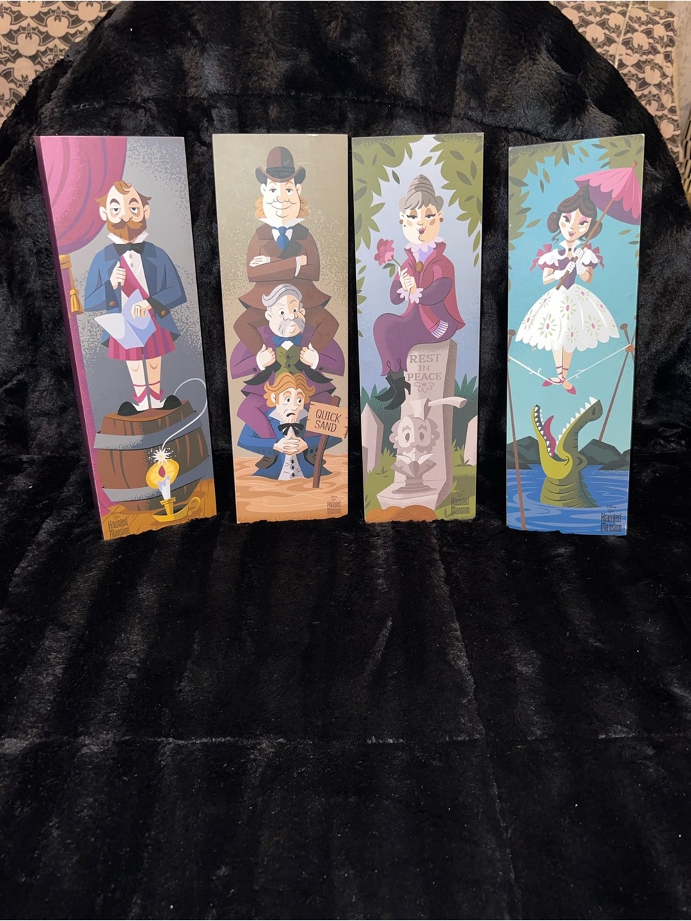 Haunted Mansion Vertical Wall Panels